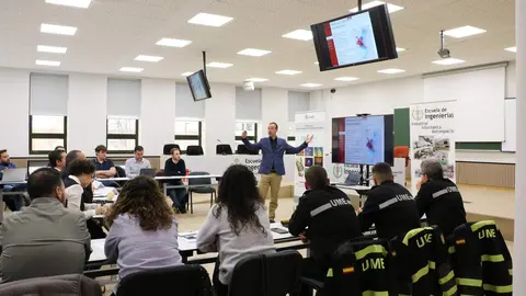 La I Jornada de Transferencia ULE-Isdefe-UME. Foto: ULE