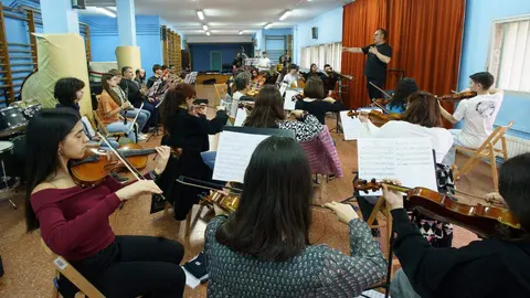 La Orquesta Sinfónica de Ponferrada viajará este verano a Taiwán. Foto: César Sánchez.