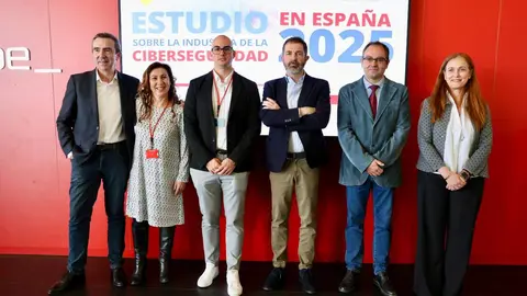 Acto de presentación de las conclusiones del Estudio sobre la industria de la ciberseguridad en España 2025. Foto: Campillo