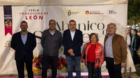 León despliega su potencial agroalimentario en Sevilla con más de una veintena de productores locales. Foto: Diputación de León.