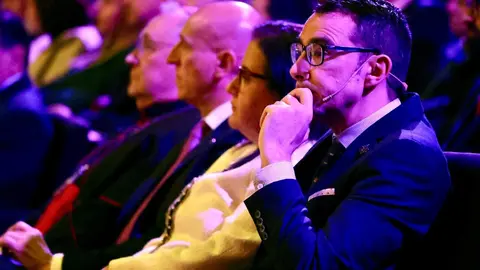 Acto de proclamación del pregón oficial de la Semana Santa de León a cargo de Carlos García Rioja. Foto: Campillo