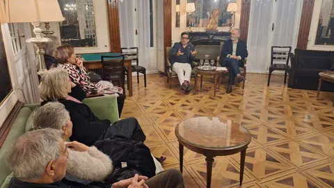 La Casa de León conversa sobre tecnología con el empresario Alfredo Álvarez. Foto: Casa de León en Madrid.