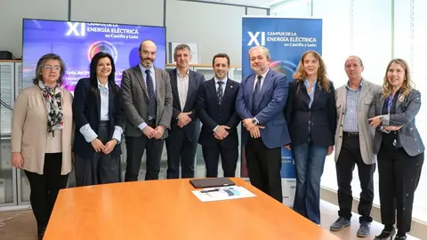 Universidad, Junta y Red Eléctrica impulsan la formación en renovables y geoestrategia en el XI Campus de la Energía Eléctrica. Foto: ULE.