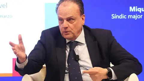 El presidente del Consejo de Cuentas de Castilla y León, Mario Amilivia, interviene en el Encuentro de Alto Nivel organizado por el Tribunal de Cuentas, en colaboración con la Iniciativa de Desarrollo de la Asociación Internacional de Entidades Fiscalizadoras Superiores. Foto: Juan Lázaro.