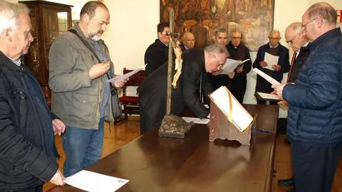 Constituido el nuevo Consejo Presbiteral para los próximos cinco años. Veintidós sacerdotes asesorarán al obispo en la gestión pastoral de la Diócesis de León.