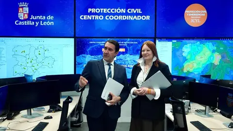 El consejero de Medio Ambiente, Vivienda y Ordenación del Territorio, Juan Carlos Suárez-Quiñones, presenta el balance del 1-1-2. Foto: Ical.