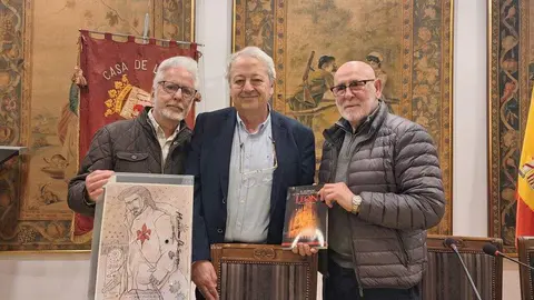 El escritor y fotógrafo José Luis Pardo Caeiro presenta en la Casa de León su última obra 'León, el embrujo de un reino olvidado'. Foto: Casa de León en Madrid.