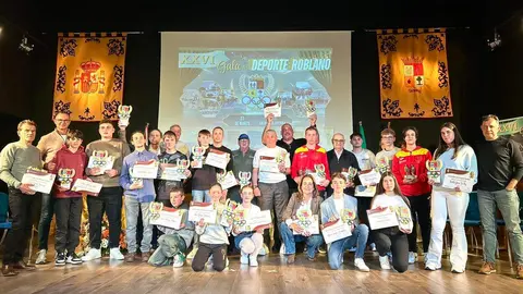 La Robla homenajea a sus deportistas en la XXVI Gala del Deporte Roblano.