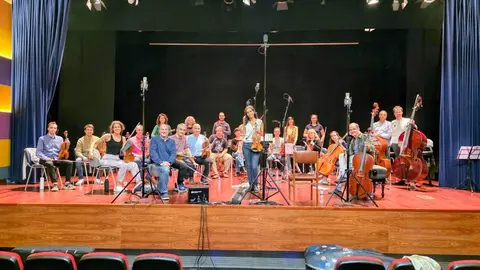 El Festival de Música Española y la Orquesta Ibérica sacan disco dedicado a Román Alís. Fotos: Juan Luis García.