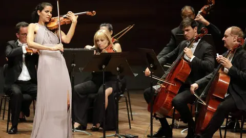 El Festival de Música Española y la Orquesta Ibérica sacan disco dedicado a Román Alís. Fotos: Juan Luis García.