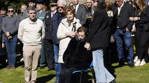 Homenaje del Ayuntamiento de Villablino (León) a los mineros fallecidos en el accidente de Cerredo (Asturias). Foto: César Sánchez.