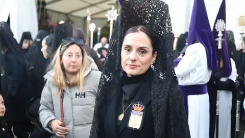 La cofradía centenaria de Minerva y Vera Cruz recorre León con siete de sus trece pasos en la cita central del Miércoles Santo. Foto: Isaac Llamazares.