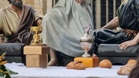 La Cena de Santa Marta llena de arte y fervor las calles de León. Foto: J.Calvo.
