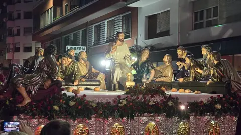 La Cena de Santa Marta llena de arte y fervor las calles de León. Foto: J.Calvo.