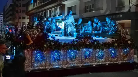 La Cena de Santa Marta llena de arte y fervor las calles de León. Foto: J.Calvo.