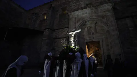 Procesión de la Pasión de Carracedelo. Foto: César Sánchez.