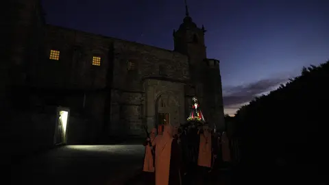 Procesión de la Pasión de Carracedelo. Foto: César Sánchez.