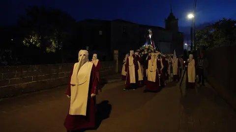 Procesión de la Pasión de Carracedelo. Foto: César Sánchez.