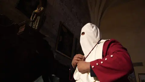 Procesión de la Pasión de Carracedelo. Foto: César Sánchez.