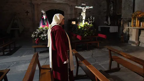 Procesión de la Pasión de Carracedelo. Foto: César Sánchez.