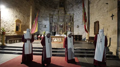 Procesión de la Pasión de Carracedelo. Foto: César Sánchez.