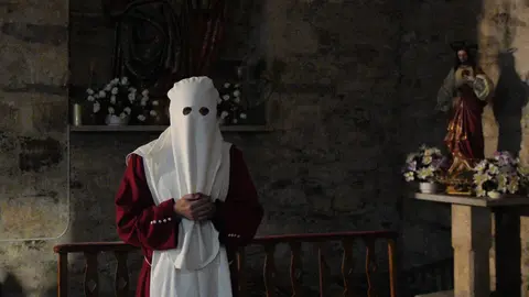 Procesión de la Pasión de Carracedelo. Foto: César Sánchez.