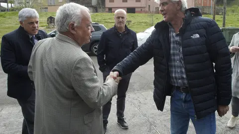 El consejero de Cultura, Turismo y Deporte, Gonzalo Santonja, presenta el informe sobre el estado de conservación de la zona arqueológica de Las Médulas. Foto: César Sánchez.