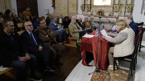 Inauguración del congreso 'De Villafranca a Nápoles y Florencia: Mujeres de poder', que se celebra en Villafranca del Bierzo. Foto: César Sánchez.