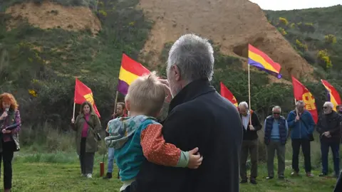 El Foro por la Memoria de León organiza actos en memoria de las personas represaliadas y fusiladas durante el franquismo. Foto: Peio García.