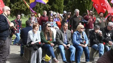 El Foro por la Memoria de León organiza actos en memoria de las personas represaliadas y fusiladas durante el franquismo. Foto: Peio García.