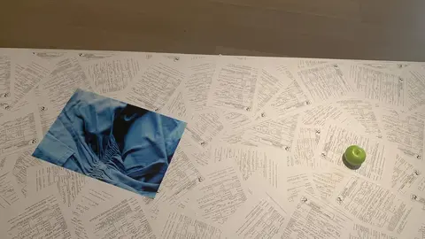 Exposición 'Las Simas' de Las Simas, de Nader Koochaki en el Centro Botín de Santander. Foto: A.F.R.