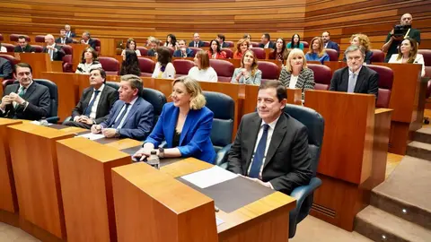 Sesión constitutiva de las Cortes de Castilla y León de la XII Legislatura. Foto: Leticia Pérez