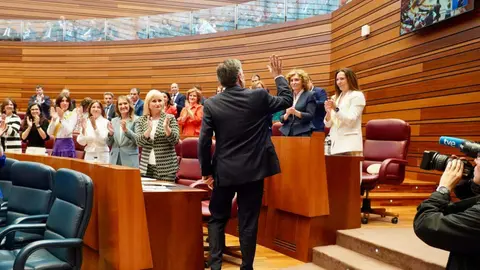 Sesión constitutiva de las Cortes de Castilla y León de la XII Legislatura. Foto: Leticia Pérez