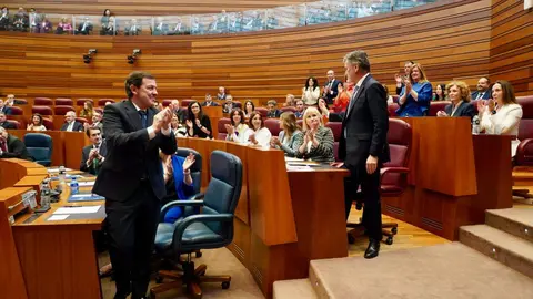 Sesión constitutiva de las Cortes de Castilla y León de la XII Legislatura. Foto: Leticia Pérez