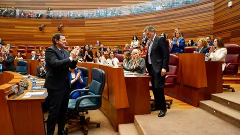 Sesión constitutiva de las Cortes de Castilla y León de la XII Legislatura. Foto: Leticia Pérez