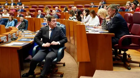 Sesión constitutiva de las Cortes de Castilla y León de la XII Legislatura. Foto: Leticia Pérez