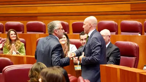 Sesión constitutiva de las Cortes de Castilla y León de la XII Legislatura. Foto: Leticia Pérez