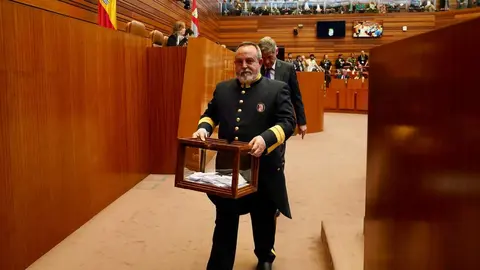 Sesión constitutiva de las Cortes de Castilla y León de la XII Legislatura. Foto: Leticia Pérez