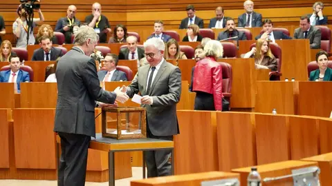 Sesión constitutiva de las Cortes de Castilla y León de la XII Legislatura. Foto: Leticia Pérez
