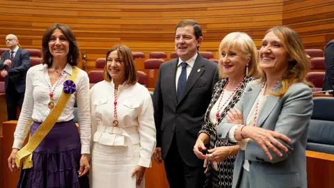 Sesión constitutiva de las Cortes de Castilla y León de la XII Legislatura. Foto: Leticia Pérez