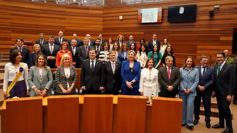 Sesión constitutiva de las Cortes de Castilla y León de la XII Legislatura. Foto: Leticia Pérez
