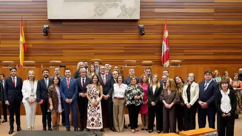 Sesión constitutiva de las Cortes de Castilla y León de la XII Legislatura. Foto: Leticia Pérez