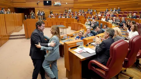 Sesión constitutiva de las Cortes de Castilla y León de la XII Legislatura. Foto: Leticia Pérez