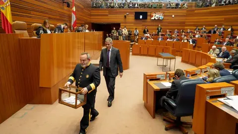 Sesión constitutiva de las Cortes de Castilla y León de la XII Legislatura. Foto: Leticia Pérez