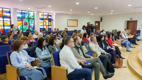 La Universidad de León acoge las XIII Jornadas de Observatorios de Empleo Universitario de CRUE que reúne a responsables universitarios y expertos en empleo de todo el país para compartir datos, experiencias y buenas prácticas orientadas a reforzar la conexión entre formación superior y mercado laboral. Foto: ULE.