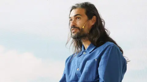 Oliver Laxe protagoniza el Encuentro Nacional de Centros de Innovación Territorial en La Térmica Cultural. Fotos: César Sánchez