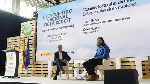 Oliver Laxe protagoniza el Encuentro Nacional de Centros de Innovación Territorial en La Térmica Cultural. Fotos: César Sánchez