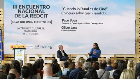 Oliver Laxe protagoniza el Encuentro Nacional de Centros de Innovación Territorial en La Térmica Cultural. Fotos: César Sánchez