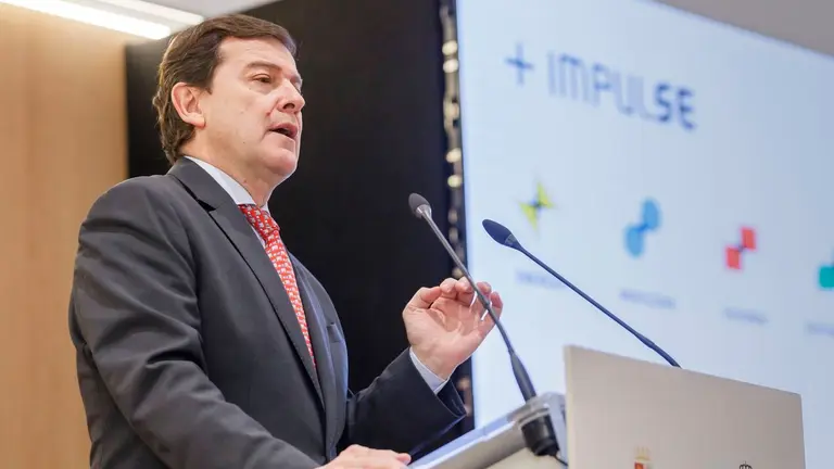 El presidente de la Junta de Castilla y León, Alfonso Fernández Mañueco.