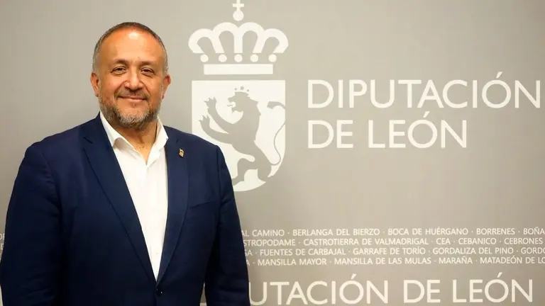 El presidente de la Diputación de León, Gerardo Álvarez Courel.